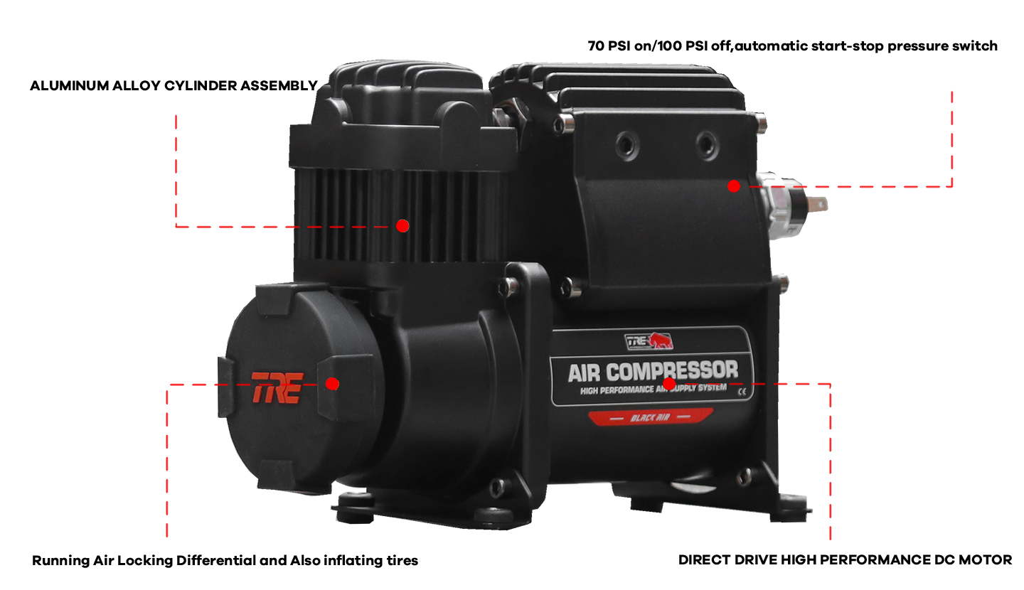 KRAE 4x4 | TRE On-Board Air Compressor