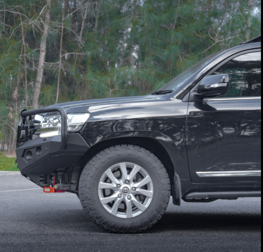 ROCKARMOR GT HOOP STEEL BULLBAR TO SUIT TOYOTA 200 2015+ - Hybrid Street&4x4