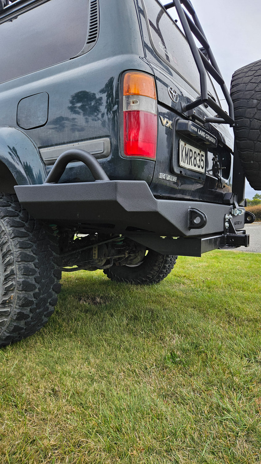 KRAE 4x4 | Toyota Landcruiser 80 Series Custom Rear Bar MK2