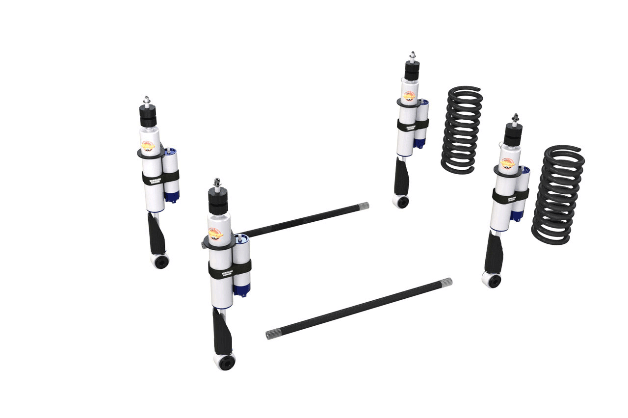 Terrain Tamer | 100 Series LandCruiser Adjustable Suspension Kit