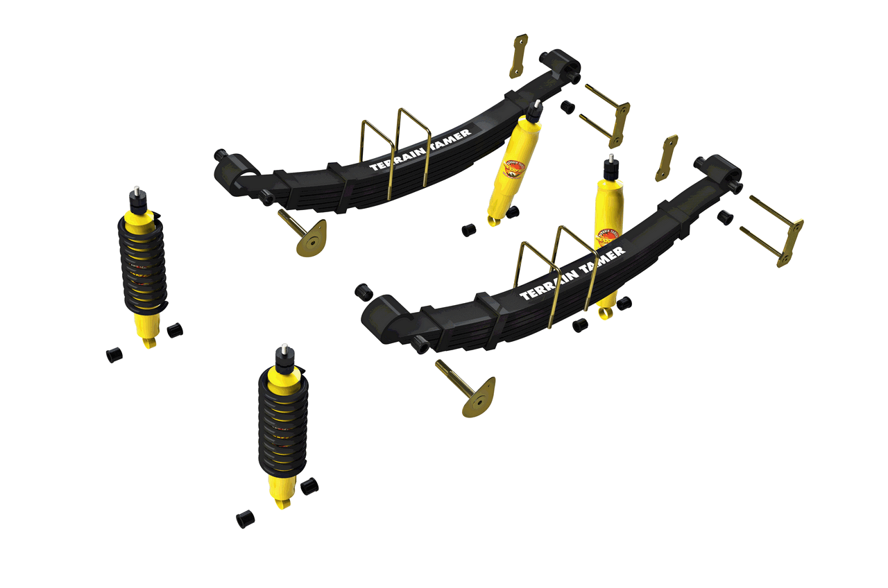 Terrain Tamer | ML MN Mitsubishi Triton Suspension Upgrade Kit
