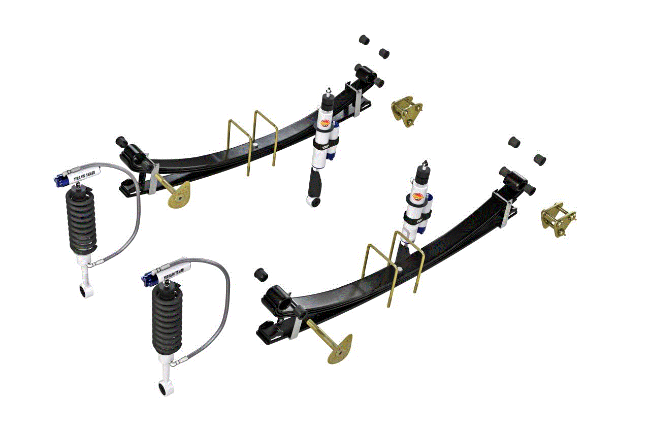 Terrain Tamer | TFS 85 86 87 Isuzu Dmax Late Adjustable Suspension Kit