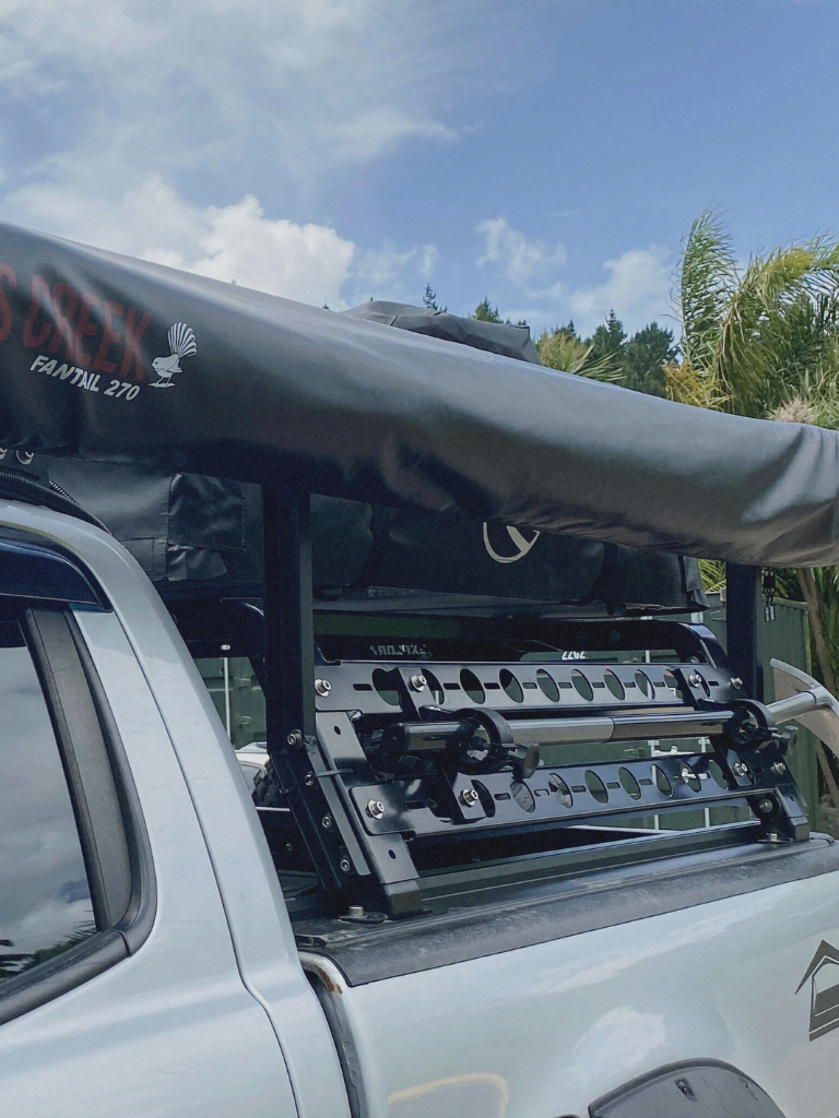 Lucas Creek | Adventurack Fantail Awning Brackets