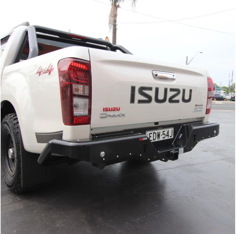 Rockarmor | Elite Steel Rear Step/Towbar To Suit Isuzu D-MAX 2012-2020