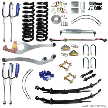 EFS 4x4 | Lift Kit - Toyota Land Cruiser V8 HDVJ79R Single & Dual Cab 1999+ (Superior monotubes) - 100 mm