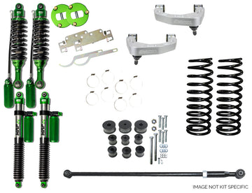 EFS 4x4 | Lift Kit - Toyota Land Cruiser 200 Series KDSS 10/2007+ (MRP 2.5 Monotubes) - 50-75 mm Front - 35 mm Rear