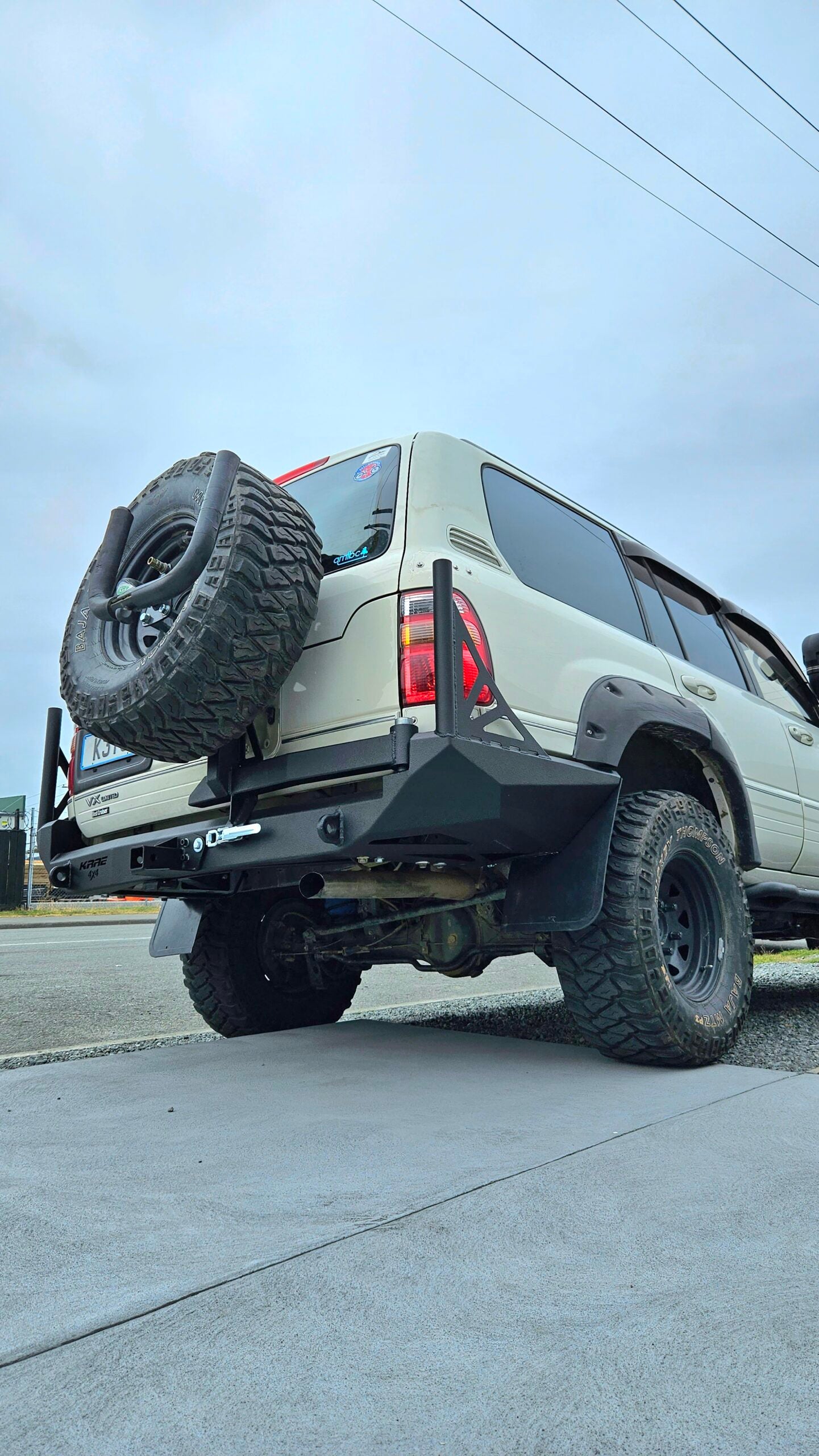 KRAE 4x4 | Toyota Landcruiser 100 Series Custom Rear Bar