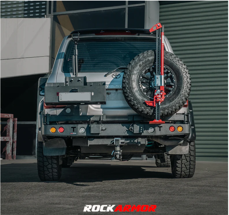 Rockarmor | Steel Dual Wheel Carrier To Suit Toyota Land Cruiser FJ100 1998-2007 & Lexus 470