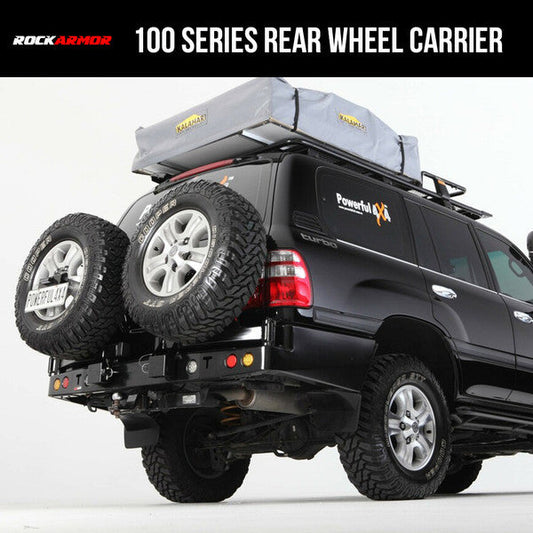 Rockarmor | Steel Dual Wheel Carrier To Suit Toyota Land Cruiser FJ100 1998-2007 & Lexus 470