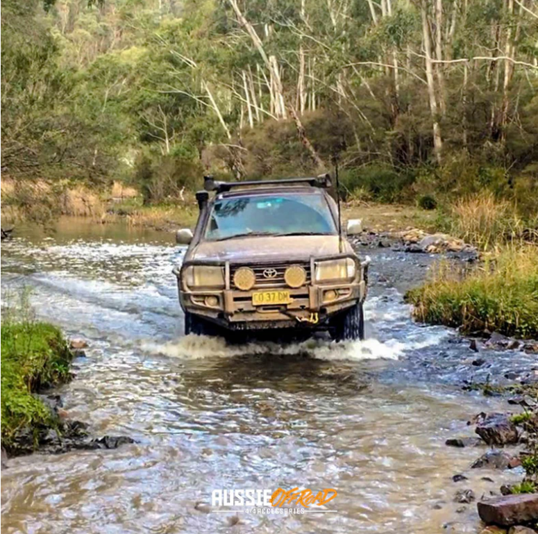 Rockarmor | Premium Steel Bull Bar To Suit Toyota Land Cruiser FJ105 1998-2002 (Live Axle) (Full Bar Replacement)