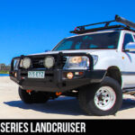 Rockarmor | Premium Steel Bull Bar To Suit Toyota Land Cruiser FJ105 1998-2002 (Live Axle) (Full Bar Replacement)