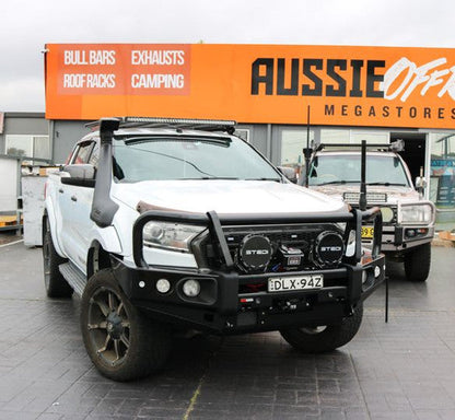 Rockarmor Elite Steel Bull Bar To Suit Ford Ranger 2012-2021 PX1-2-3 (Eyebrows or Bar cut PX1) - Hybrid Street & 4x4