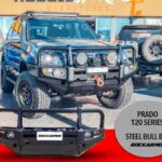 Rockarmor Premium Steel Bull Bar to suit Toyota Landcruiser 200 GX/GXL (VX & SAHARA)  08-2015 (Bar Cut) - Hybrid Street & 4x4