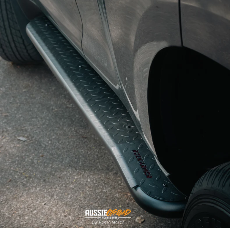 ROCKARMOR  ROCK SLIDERS / SIDE STEPS TO SUIT PRADO 150 2009-2024 - Hybrid Street&4x4