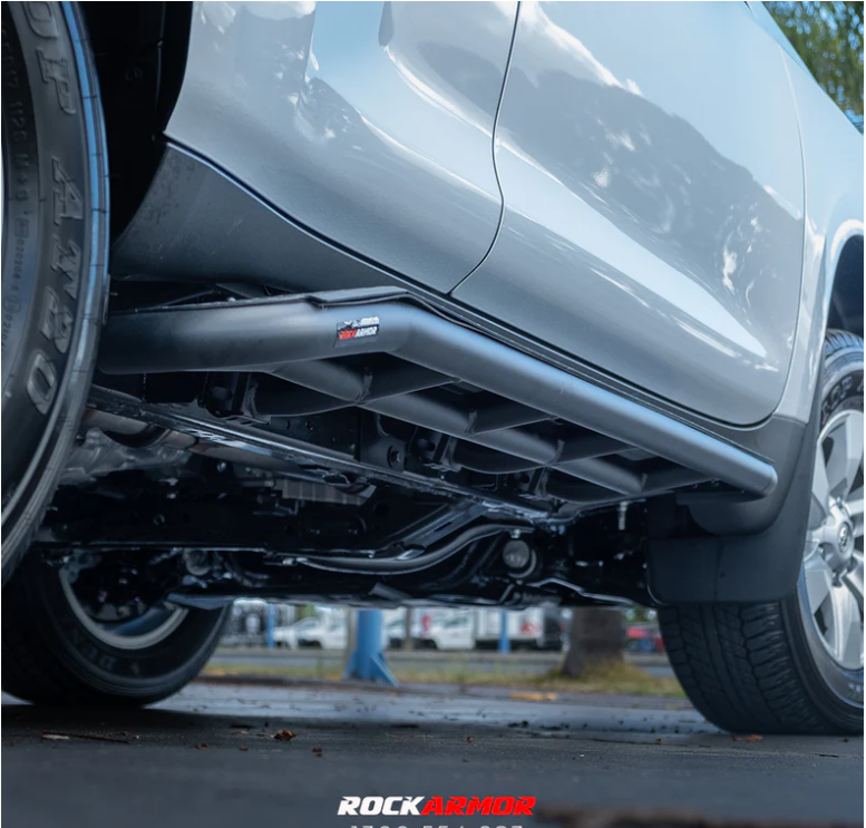 ROCKARMOR  ROCK SLIDERS / SIDE STEPS TO SUIT PRADO 150 2009-2024 - Hybrid Street&4x4