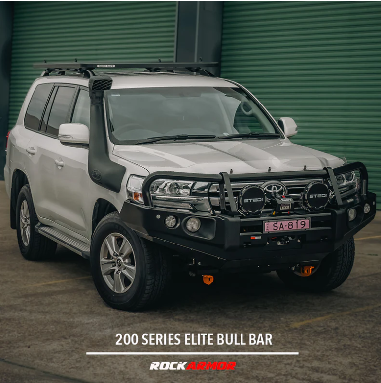 ROCKARMOR ELITE BULLBAR FRONTAL COMBO TO SUIT TOYOTA LANCRUISER 200 SERIES 2015-2021 - Hybrid Street&4x4