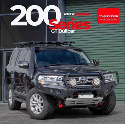 Rockarmor | GT Hoop Steel Bull Bar To Suit Toyota 200 2015+