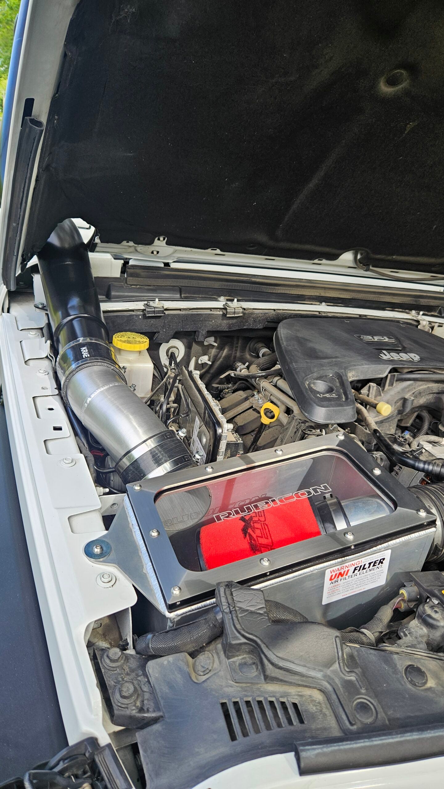 KRAE 4x4 | Jeep Wrangler JL Rubicon Snorkel and Airbox Combo