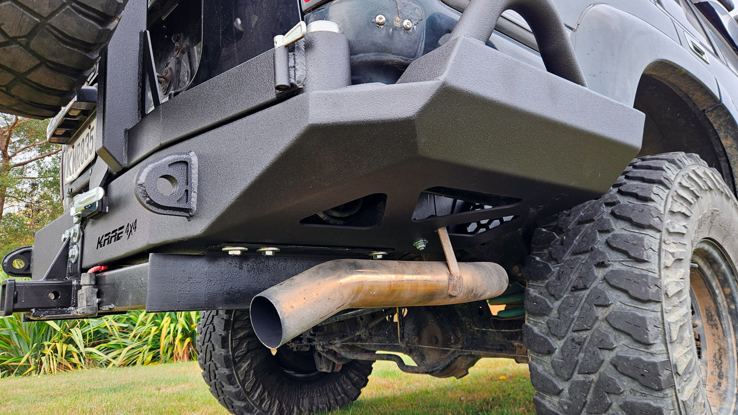 KRAE 4x4 | Toyota Landcruiser 80 Series Custom Rear Bar MK2