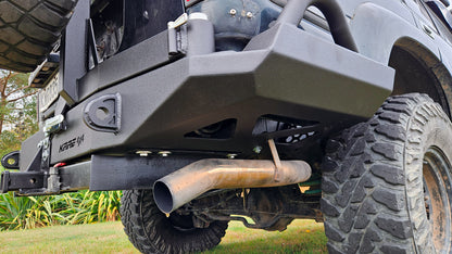 KRAE 4x4 | Toyota Landcruiser 80 Series Custom Rear Bar MK2