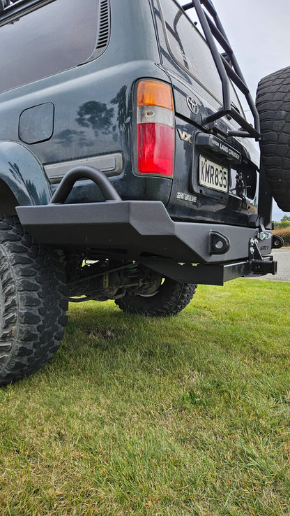 KRAE 4x4 | Toyota Landcruiser 80 Series Custom Rear Bar MK2
