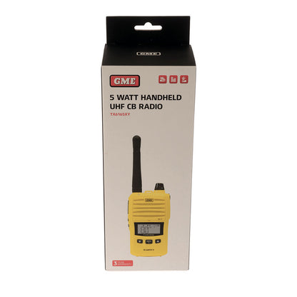 GME | 5/1 Watt IP67 UHF CB Handheld Radio