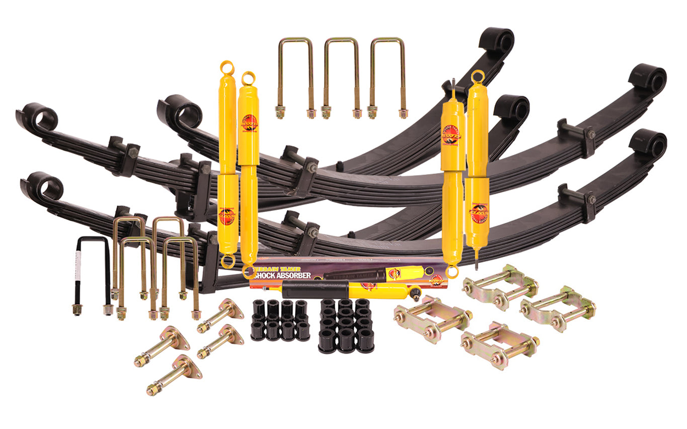 Terrain Tamer | 106 Series Hilux Leaf Suspension Upgrade Kit