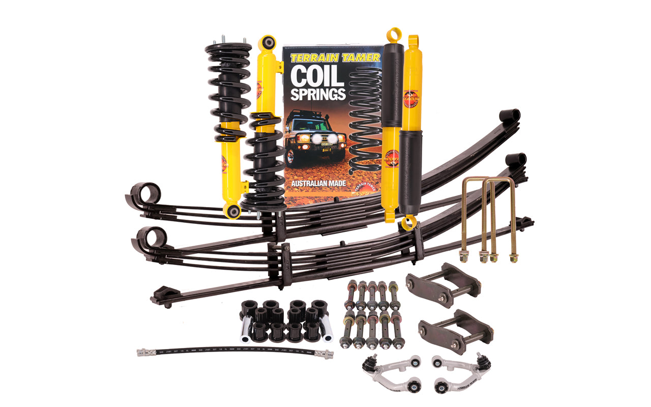Terrain Tamer | MQ MR Mitsubishi Triton Assembled Suspension Kit