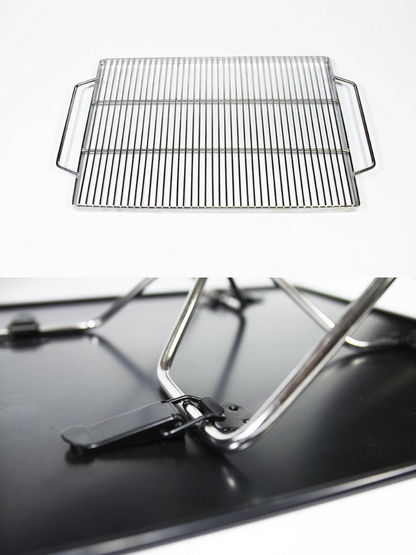 Lucas Creek | Stainless Steel BBQ / Firepit