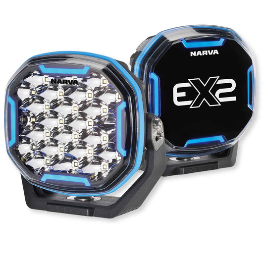 Narva | 7" EX2-R RGB Driving Light (Pair) With Controller