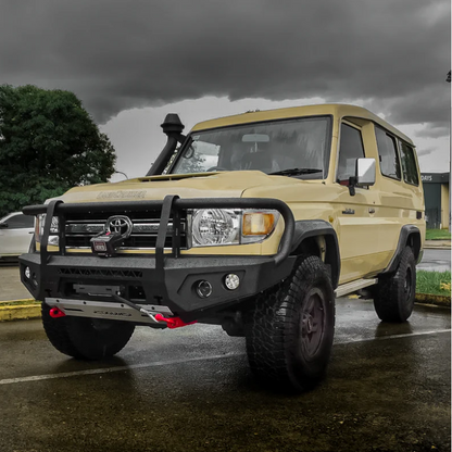 Rockarmor | GT Hoopless Bull Bar To Suit Toyota 78 Troopy 2007-2023 (Full Bar Replacement)