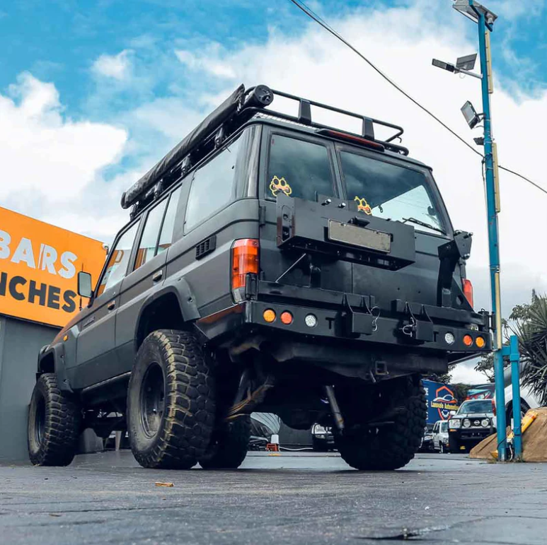 Rockarmor | Steel Dual Wheel Carrier To Suit Toyota Land Cruiser FJ75, FJ76 &  FJ78 1992-2006 Troopy Wagon