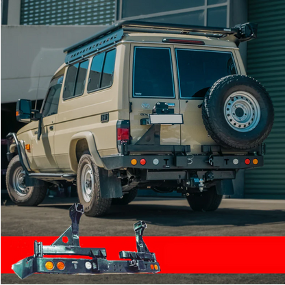 Rockarmor | Steel Dual Wheel Carrier To Suit Toyota Land Cruiser FJ75, FJ76 &  FJ78 1992-2006 Troopy Wagon