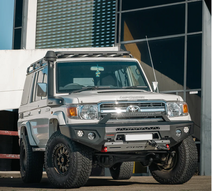 Rockarmor | GT Hoopless Bull Bar To Suit Toyota 78 Troopy 2007-2023 (Full Bar Replacement)