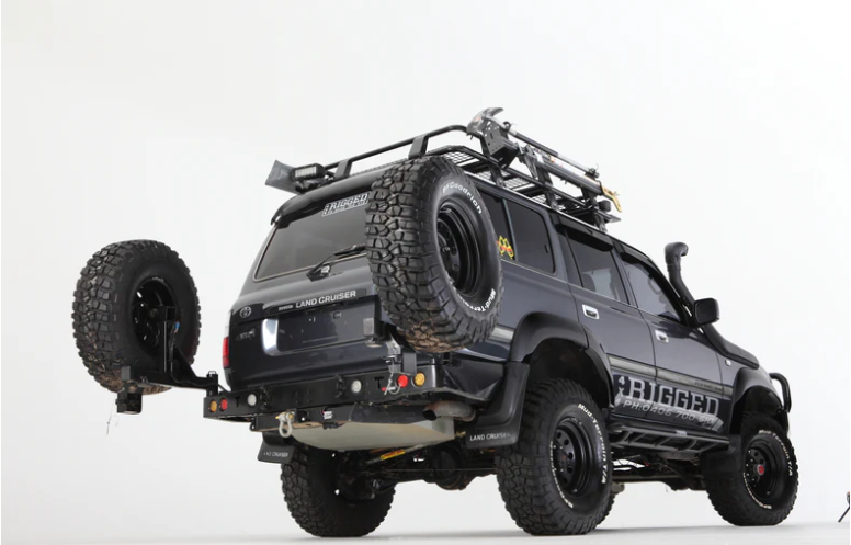 Rockarmor | Steel Dual Wheel Carrier To Suit Toyota Land Cruiser FJ80 1992-1997