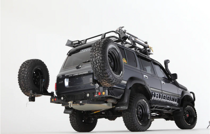 Rockarmor | Steel Dual Wheel Carrier To Suit Toyota Land Cruiser FJ80 1992-1997