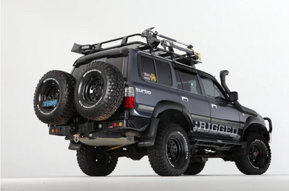 Rockarmor | Steel Dual Wheel Carrier To Suit Toyota Land Cruiser FJ80 1992-1997