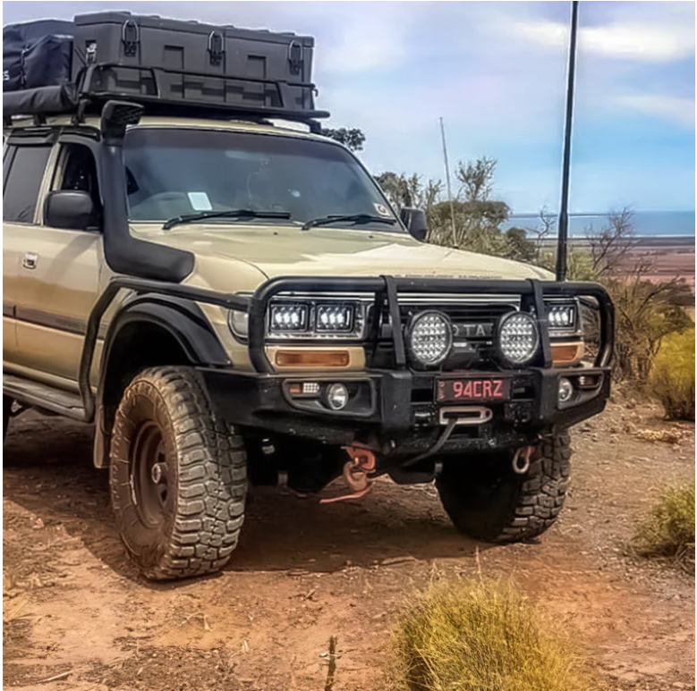 Rockarmor | Brush Bar To Suit Toyota Land Cruiser 100/105/80/120/200 1998-2007