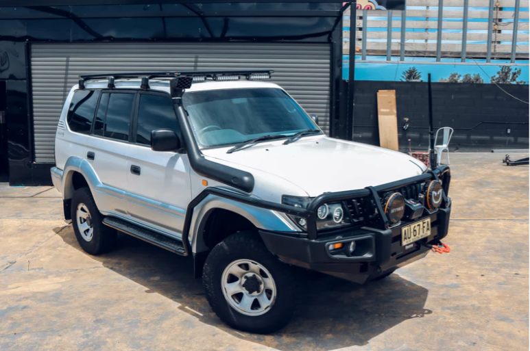 Rockarmor | Premium Steel Bull Bar To Suit Toyota Prado 1996-2002