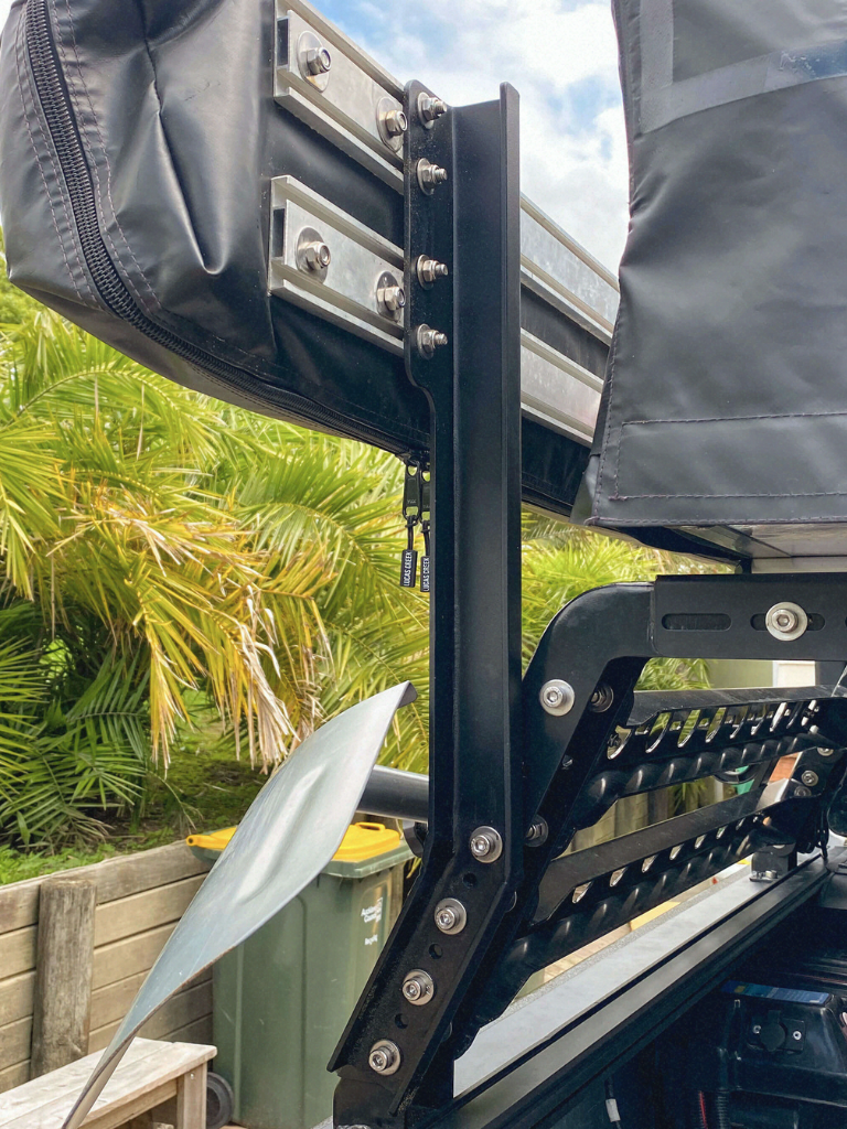 Lucas Creek | Adventurack Fantail Awning Brackets