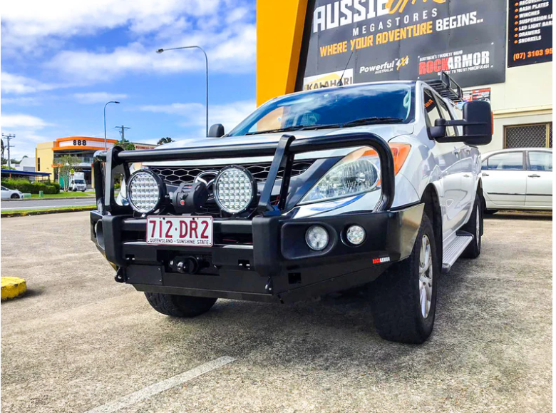 ROCKARMOR ELITE STEEL BULLBAR TO SUIT MAZDA BT-50 2011-2020 - Hybrid Street&4x4
