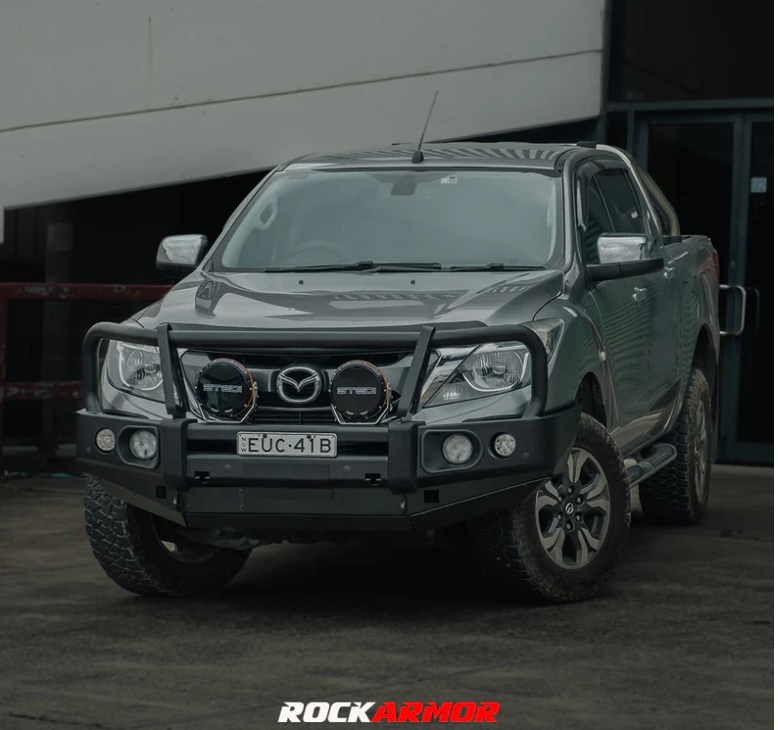 ROCKARMOR ELITE BULLBAR FRONTAL COMBO TO SUIT MAZDA BT-50 2012-2019 - Hybrid Street&4x4