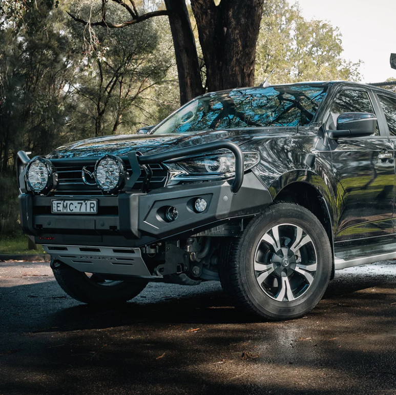 ROCKARMOR GT STEEL HOOP BULLBAR TO SUIT MAZDA BT50 2020+ (Full Bar Replacement) - Hybrid Street&4x4