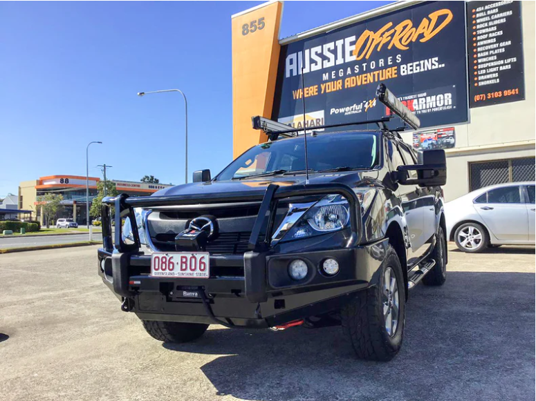 ROCKARMOR ELITE STEEL BULLBAR TO SUIT MAZDA BT-50 2011-2020 - Hybrid Street&4x4