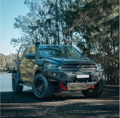 ROCKARMOR GT HOOPLESS BULLBAR TO SUIT MAZDA BT50 2020+ (Full Bar Replacement) - Hybrid Street&4x4