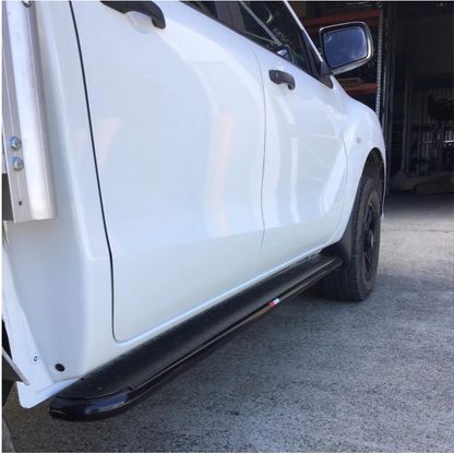 Rockarmor | Steel Rock Slider Side Step To Suit Mazda BT-50 Dual Cab/Extra Cab 2012-2020