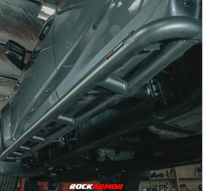 Rockarmor | Steel Rock Slider Side Step To Suit Mazda BT-50 08/20+