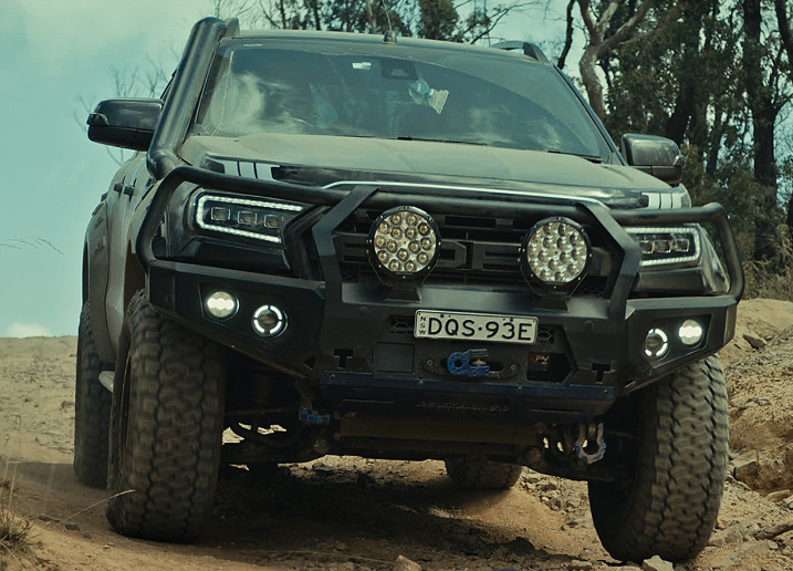ROCKARMOR GT STEEL HOOP BULLBAR TO SUIT FORD RANGER  PX1, 2 & 3  (WILDTRACK)(Full Bar Replacement) - Hybrid Street&4x4