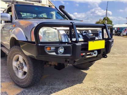 ROCKARMOR PREMIUM BULLBAR FRONTAL COMBO TO SUIT NISSAN NAVARA D22 - Hybrid Street&4x4