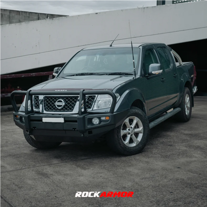 Rockarmor | Premium Steel Bull Bar To Suit Nissan Navara D40 2005-2015 Spanish/Thai & Pathfinder R51 (will not fit STX550)(Bar Cut)
